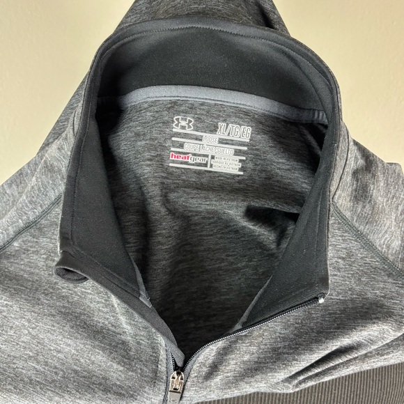 Under Armour UA Tech Thin 1/4 Zip Shirt Men's Sz XL Long Sleeve HeatGear 1242220 - Picture 7 of 11